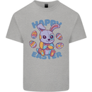 Happy Easter Bunny Mens Cotton T-Shirt Tee Top Sports Grey