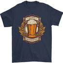 Happy Oktoberfest Octoberfest Beer Mens T-Shirt 100% Cotton Navy Blue