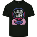 Hardcore Gamer Video Games Mens Cotton T-Shirt Tee Top Black
