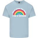 Hello Mama & Papa Im a Gaysian LGBT Kids T-Shirt Childrens Light Blue
