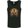 Hercules Gym Weightlifting Training Bodybuilding Mens Vest Tank Top Black