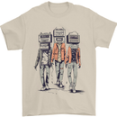 Hi-Fi Head Obscure Music Mens T-Shirt 100% Cotton Sand