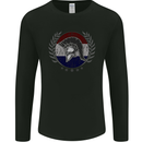 Holland Bodybuilding Flag Gym Training Dutch Mens Long Sleeve T-Shirt Black