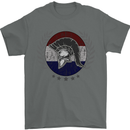 Holland Bodybuilding Flag Gym Training Dutch Mens T-Shirt 100% Cotton Charcoal