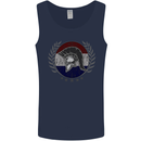 Holland Bodybuilding Flag Gym Training Dutch Mens Vest Tank Top Navy Blue