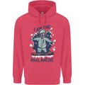 I Am the Avalanche Funny Snowboarding Childrens Kids Hoodie Heliconia
