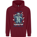 I Am the Avalanche Funny Snowboarding Childrens Kids Hoodie Maroon