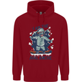 I Am the Avalanche Funny Snowboarding Childrens Kids Hoodie Red