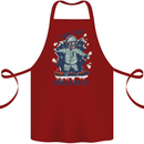 I Am the Avalanche Funny Snowboarding Cotton Apron 100% Organic Maroon