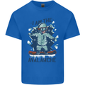 I Am the Avalanche Funny Snowboarding Kids T-Shirt Childrens Royal Blue
