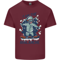 I Am the Avalanche Funny Snowboarding Mens Cotton T-Shirt Tee Top Maroon