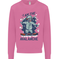I Am the Avalanche Funny Snowboarding Mens Sweatshirt Jumper Azalea