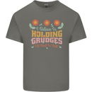 I Believe in Holding Grudges Funny Quote Kids T-Shirt Childrens Charcoal