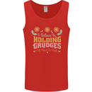 I Believe in Holding Grudges Funny Quote Mens Vest Tank Top Red