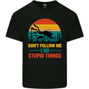 I Do Stupid Things Funny Scuba Diving Diver Mens Cotton T-Shirt Tee Top Black