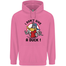 I Don't Give a Duck Funny Offensive Rude Joke Mens 80% Cotton Hoodie Azelea