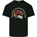 I Dont Crash Funny Motocross Biker Xmoto Kids T-Shirt Childrens Black