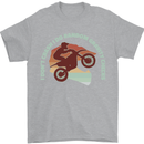 I Dont Crash Funny Motocross Biker Xmoto Mens T-Shirt 100% Cotton Sports Grey
