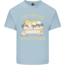 I Have Plans With My Cat in the Garden Gardening Kids T-Shirt Childrens Light Blue