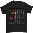 Guitar T-Shirt Mens Electric Acoustic Bass Funny Music Tshirt Tee Top 5