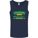 I Like Kayaking & 3 People Funny Kayak Mens Vest Tank Top Navy Blue