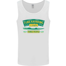 I Like Kayaking & 3 People Funny Kayak Mens Vest Tank Top White