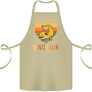 I Love My Little Dragon Bearded Dragon Cotton Apron 100% Organic Khaki