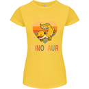 I Love My Little Dragon Bearded Dragon Womens Petite Cut T-Shirt Yellow