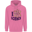 I Love Science Physics Chemistry Biology Geek Mens 80% Cotton Hoodie Azelea