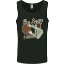 I'm Sexy and I Throw It Funny Darts Player Mens Vest Tank Top Black