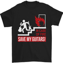 Guitar T-Shirt Mens Electric Acoustic Bass Funny Music Tshirt Tee Top 5