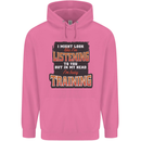 In My Head I'm Busy Training Gym Bodybuilding Mens 80% Cotton Hoodie Azelea