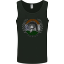 India Bodybuilding Flag Gym Training Indian Mens Vest Tank Top Black