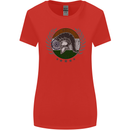 India Bodybuilding Flag Gym Training Indian Womens Wider Cut T-Shirt Red