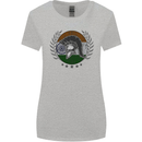 India Bodybuilding Flag Gym Training Indian Womens Wider Cut T-Shirt Sports Grey