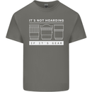 It's Not Hoarding if its Photography Photographer Kids T-Shirt Childrens Charcoal
