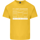 It's Not Hoarding if its Photography Photographer Kids T-Shirt Childrens Yellow