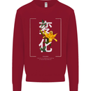 Japanese Flowers Quote Japan Change Kids Sweatshirt Jumper Red