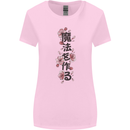 Japanese Flowers Quote Japan Womens Wider Cut T-Shirt Light Pink