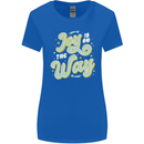 Joy On the Way New Baby Pregnancy Pregnant Womens Wider Cut T-Shirt Royal Blue
