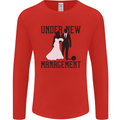 Just Married Under New Management Mens Long Sleeve T-Shirt Red