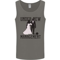 Just Married Under New Management Mens Vest Tank Top Charcoal