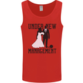 Just Married Under New Management Mens Vest Tank Top Red