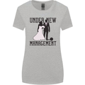 Just Married Under New Management Womens Wider Cut T-Shirt Sports Grey
