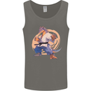 Karate Dragon Martial Arts MMA Mens Vest Tank Top Charcoal