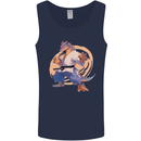 Karate Dragon Martial Arts MMA Mens Vest Tank Top Navy Blue