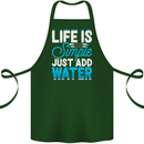 Kayak Sailing Skiing Fishing Surfing Scuba Diving Cotton Apron 100% Organic Forest Green