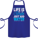 Kayak Sailing Skiing Fishing Surfing Scuba Diving Cotton Apron 100% Organic Royal Blue