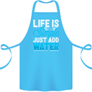 Kayak Sailing Skiing Fishing Surfing Scuba Diving Cotton Apron 100% Organic Turquoise