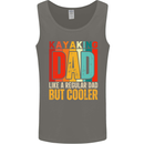 Kayaking Dad But Cooler Funny Kayak Mens Vest Tank Top Charcoal